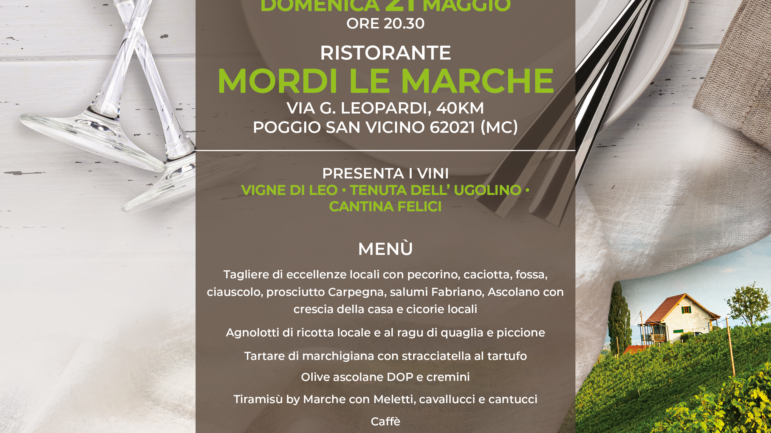 MARCHE & WINE ENOTURISMO "Mordi le Marche"