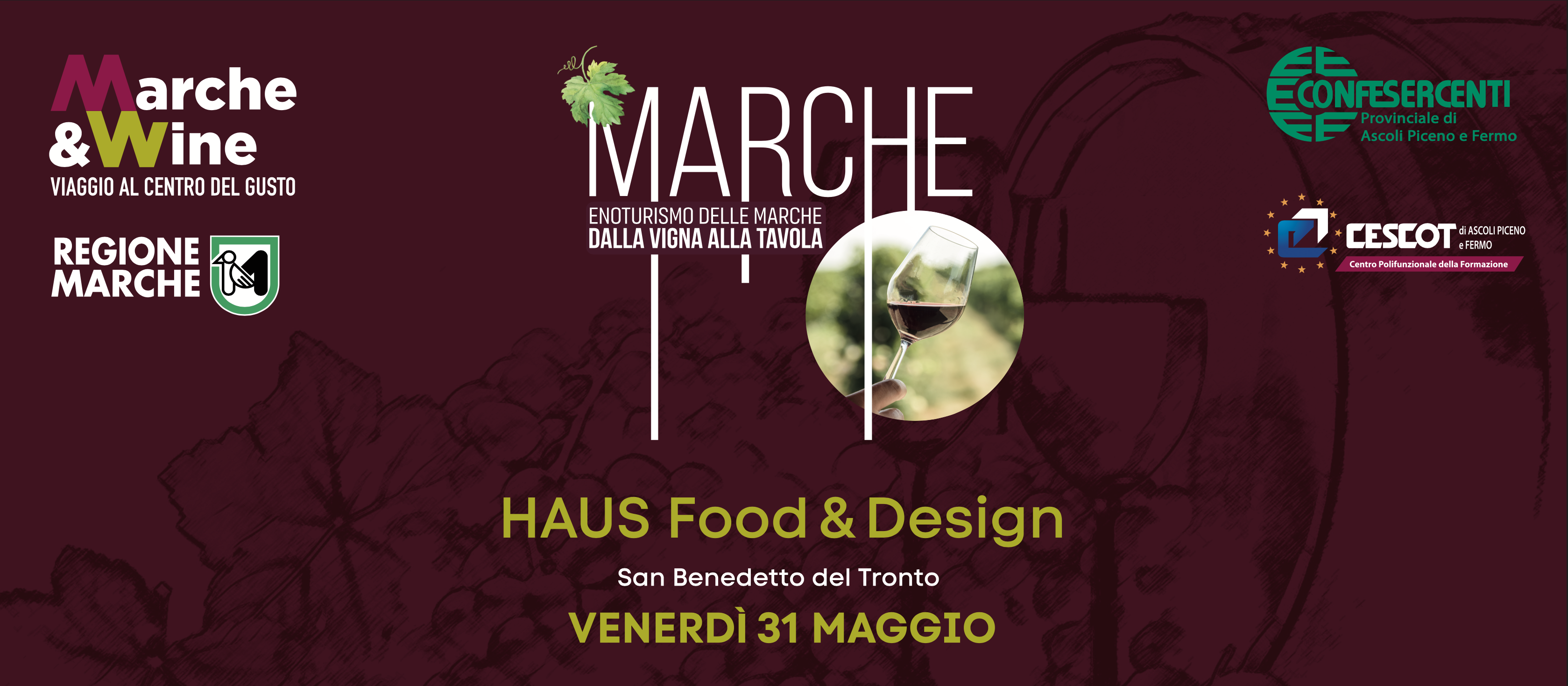 Marche & Wine al Ristorante HAUS food&Design