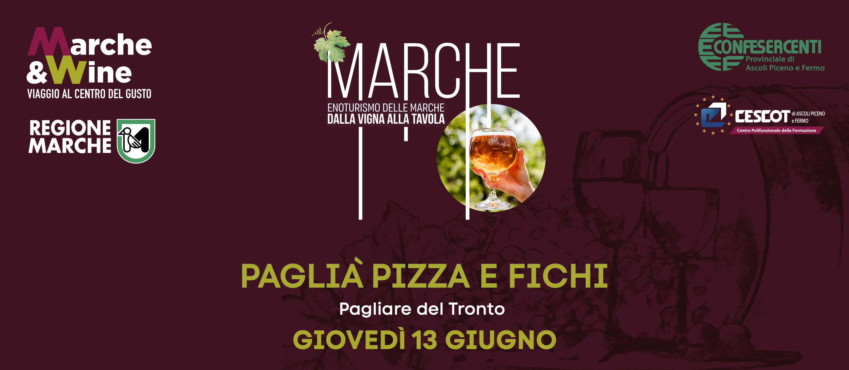 Marche & Wine da Paglià Pizza e Fichi